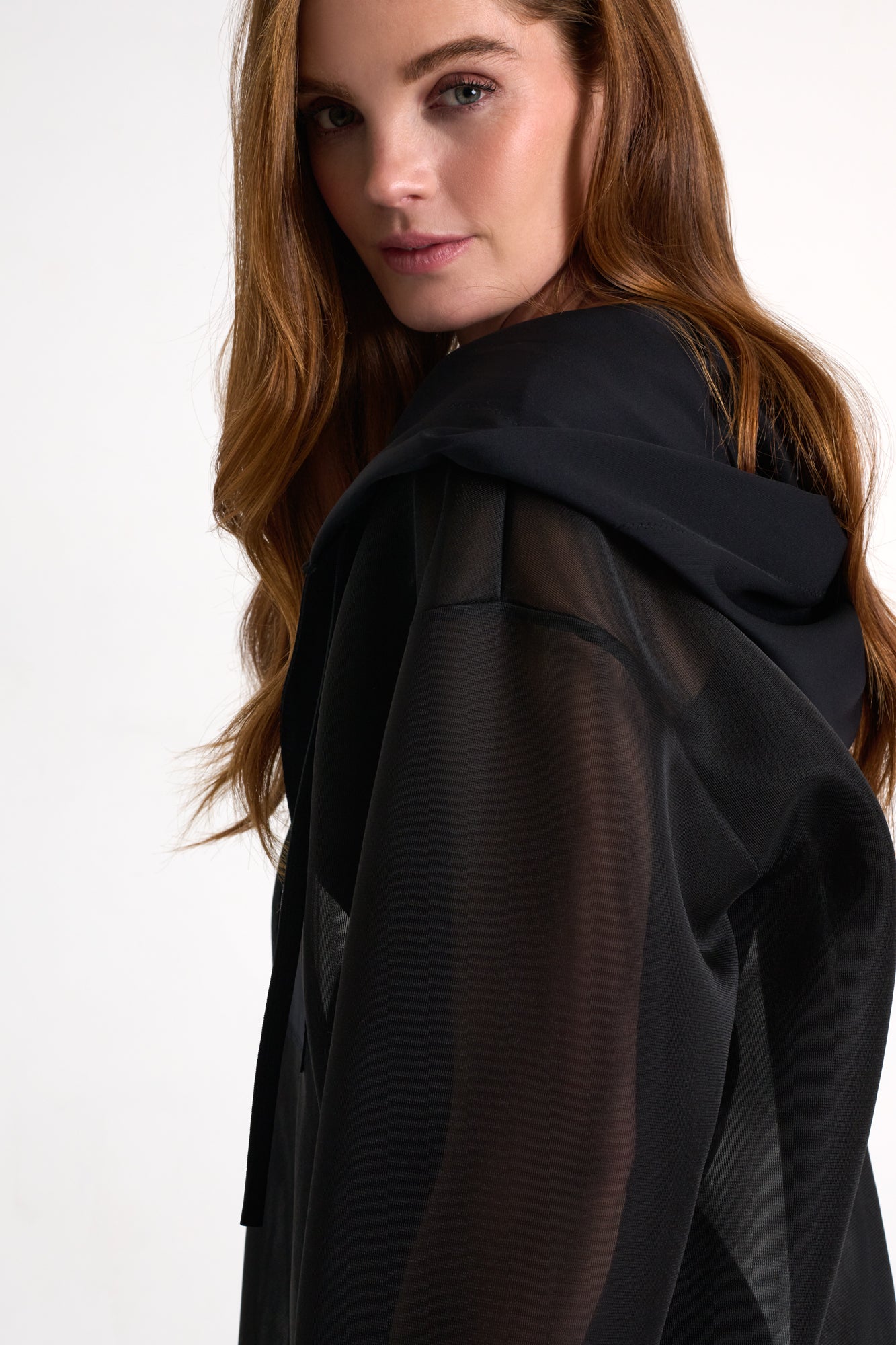 Shan 3D Mesh Hoodie