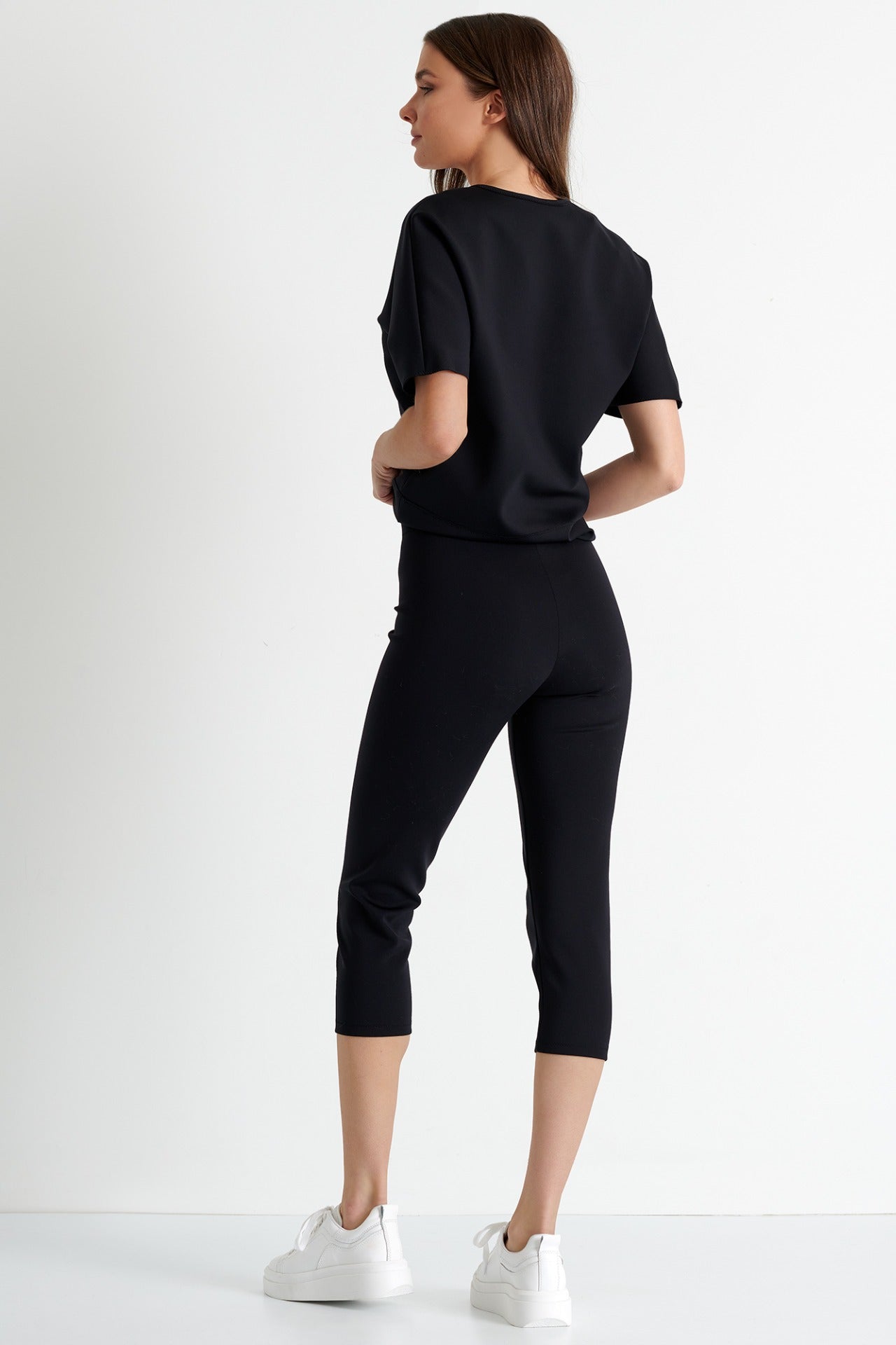 Shan 3D Jersey Capri Leggings