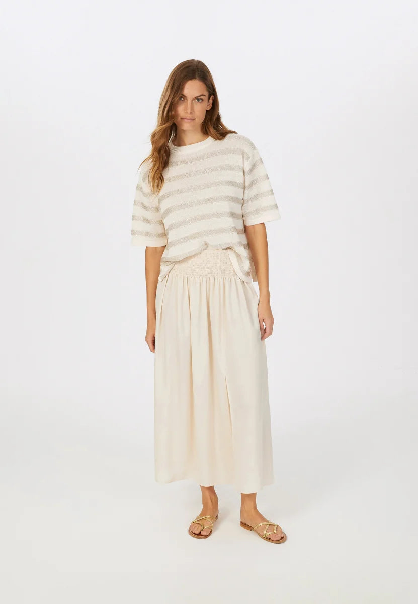 Marc Aurel Sweater with Sequin Ringlets