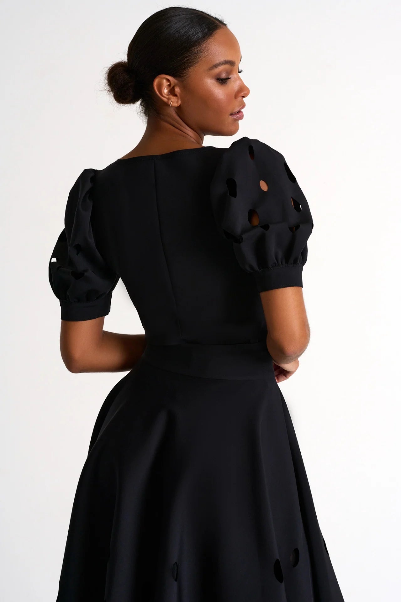 Shan Top with Balloon Sleeves