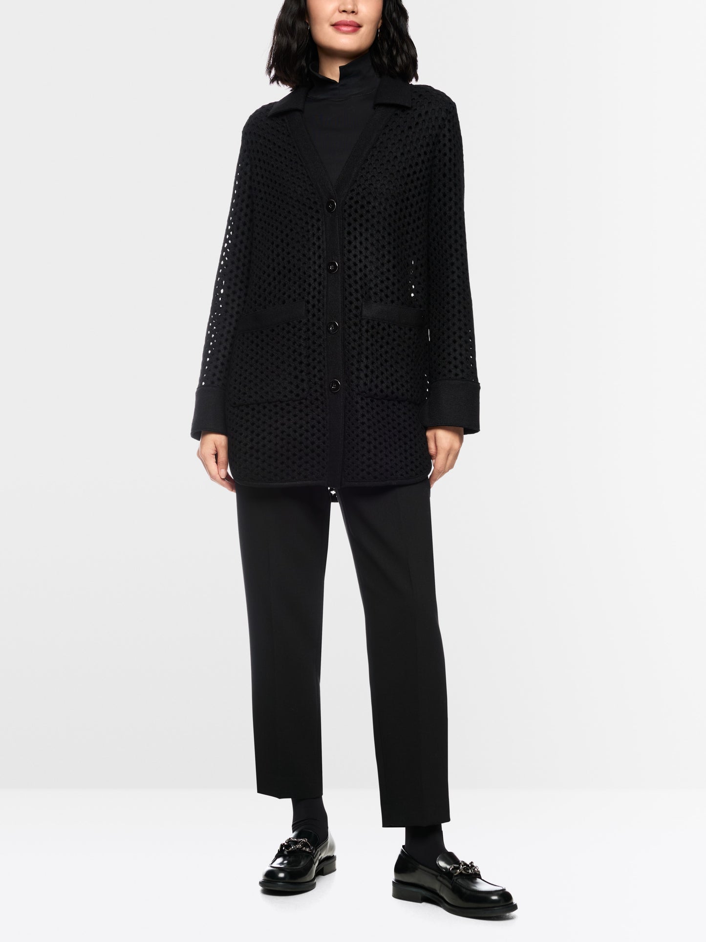 Marc Cain Mesh Knit Cardigan