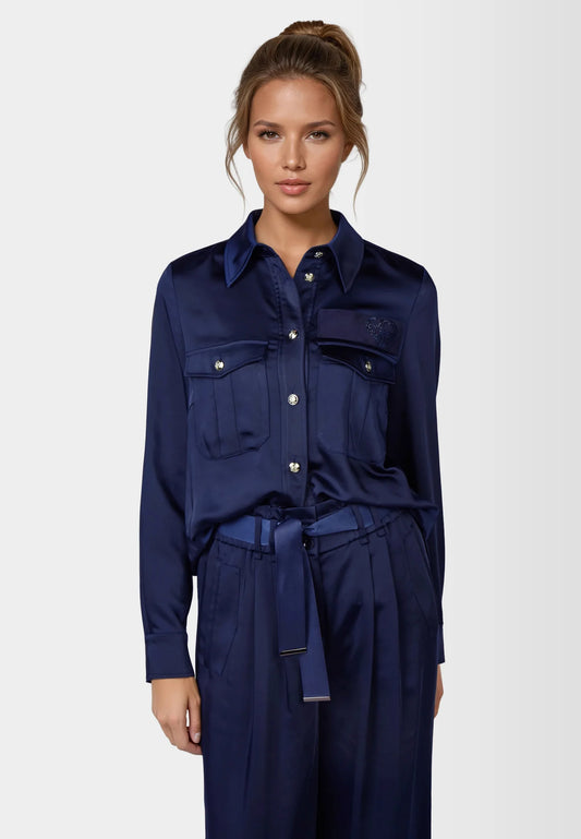 Marc Aurel Satin Blouse