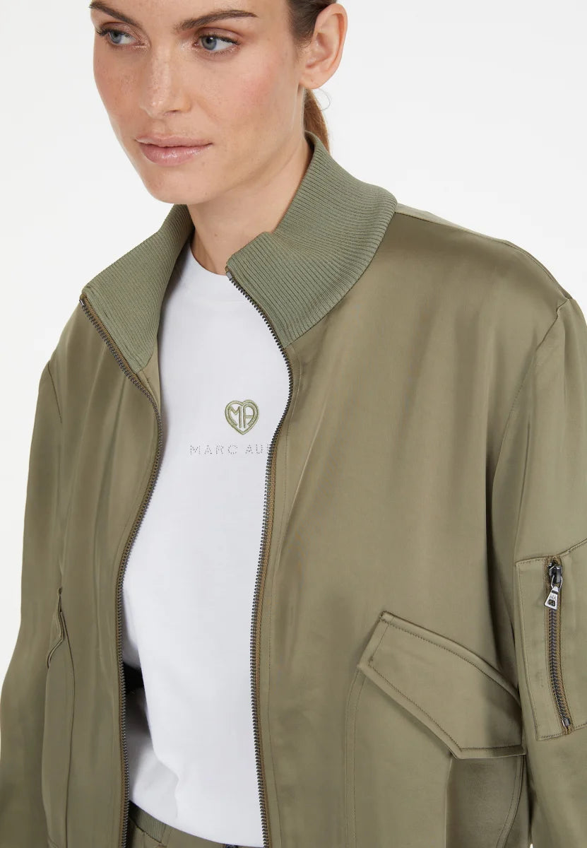 Marc Aurel Satin Bomber