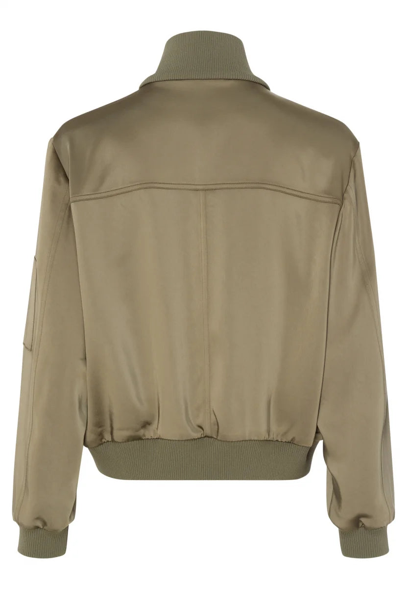 Marc Aurel Satin Bomber
