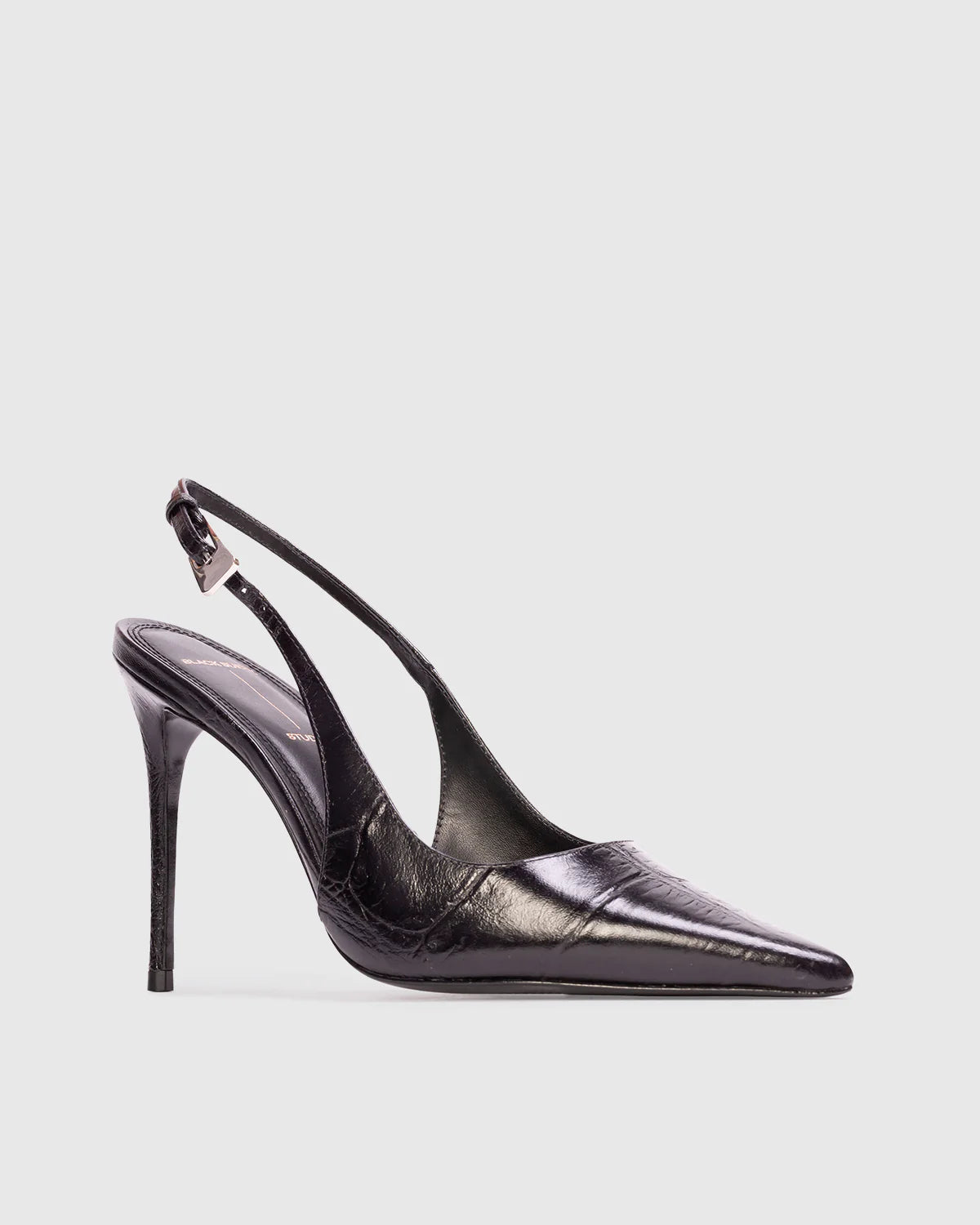 Black Suede Studio Slingback