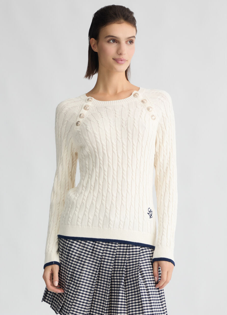 Liu Jo Cable Knit Sweater