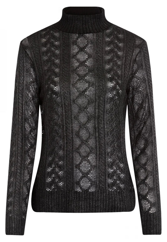 Marc Aurel Top with Cable Stitch