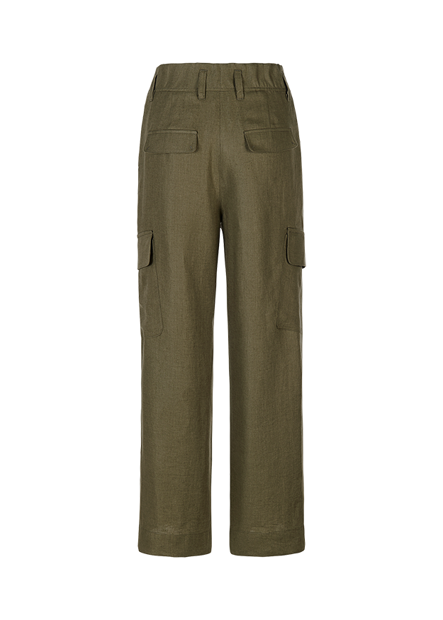 Riani Linen Cargo Pant