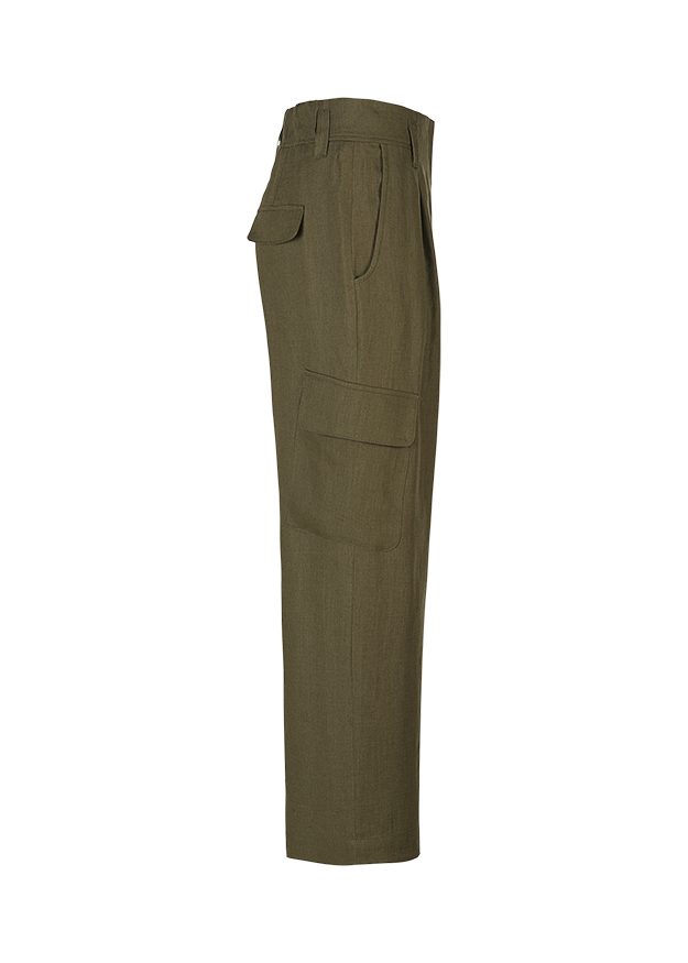 Riani Linen Cargo Pant
