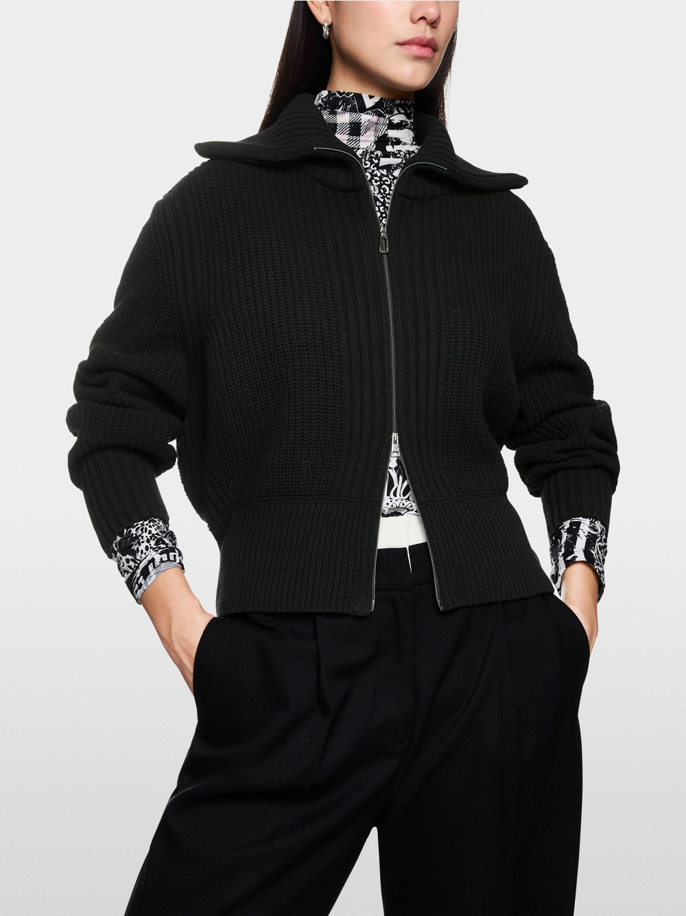 Marc Cain Sports Collared Cardigan
