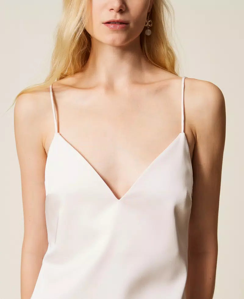 Twinset Long Duchesse Dress