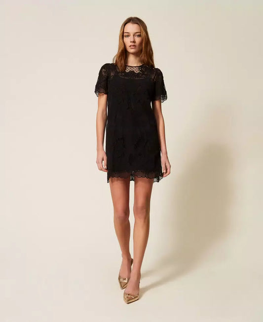 Twinset Short Embroidery Dress