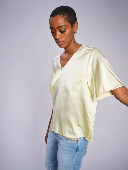 Mos Mosh Evie Satin Tee