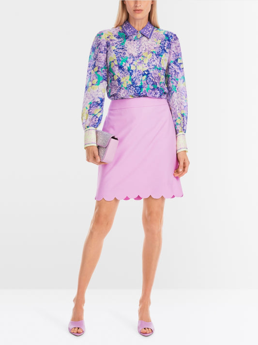 Marc Cain Floral Fitted Blouse
