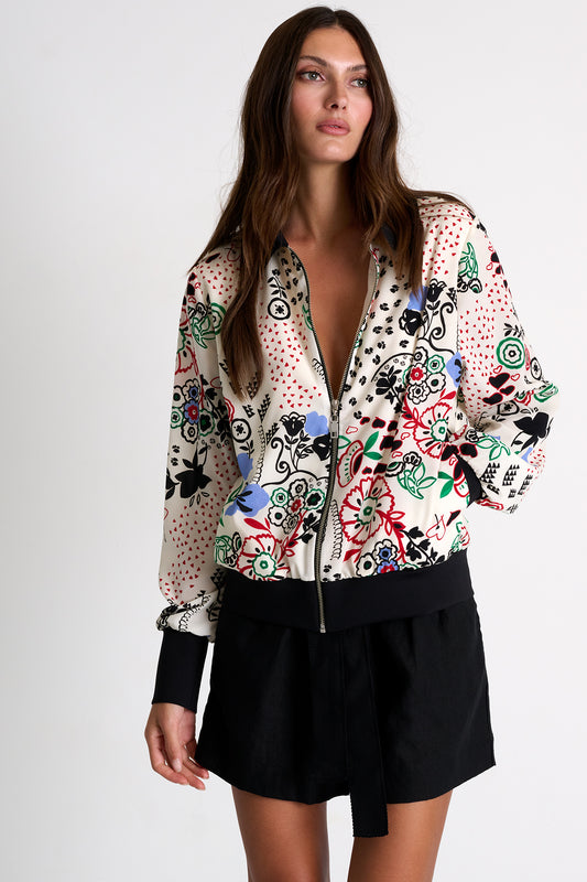 Shan Florence Bomber Jacket