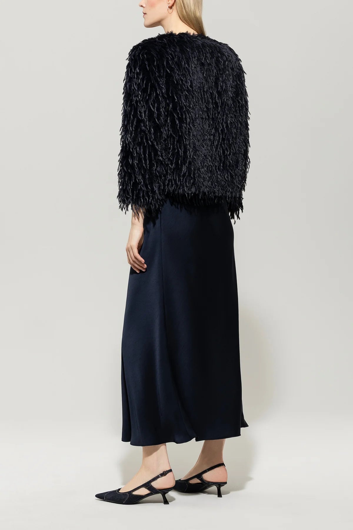 Luisa Cerano Fur Look Jacket