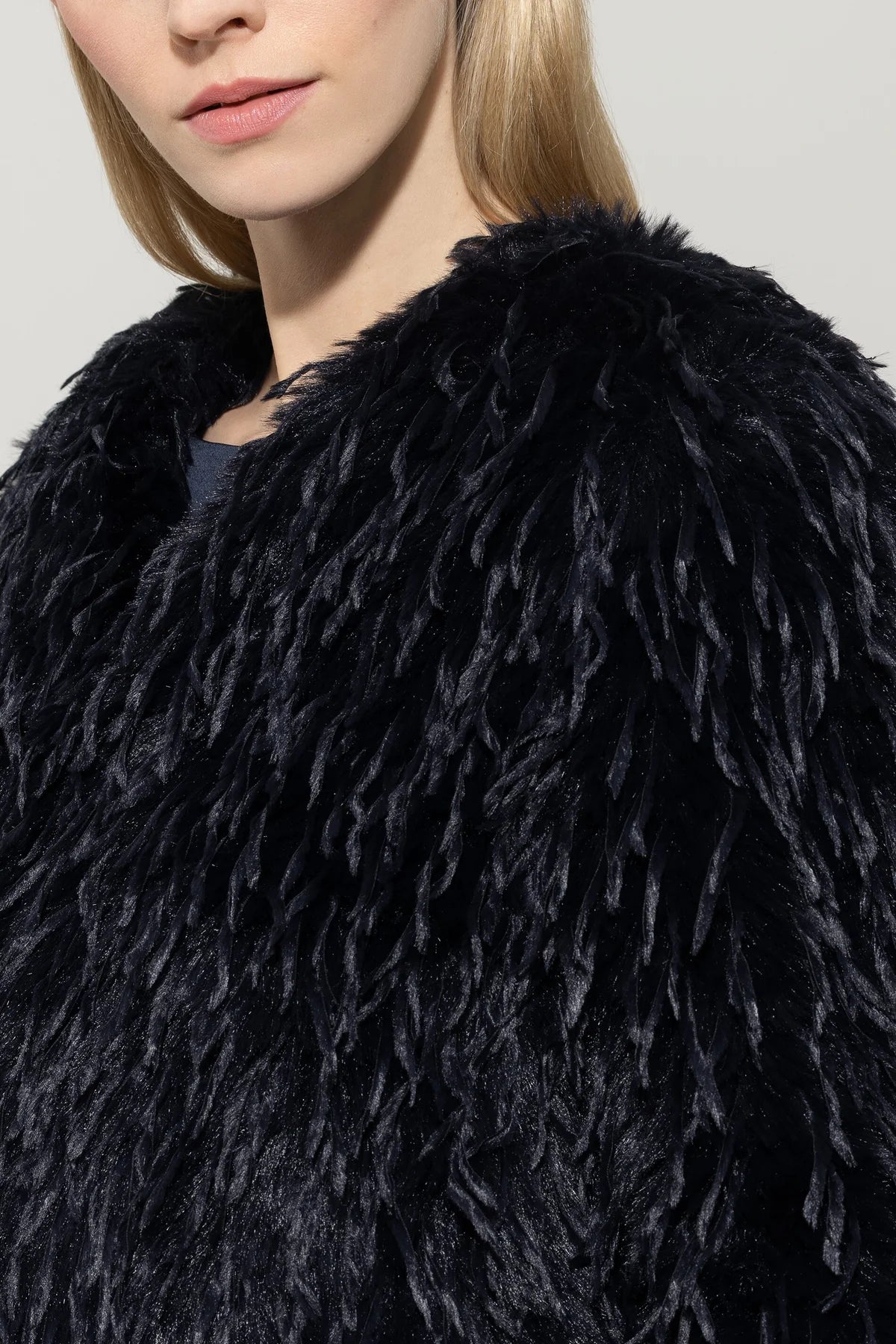 Luisa Cerano Fur Look Jacket