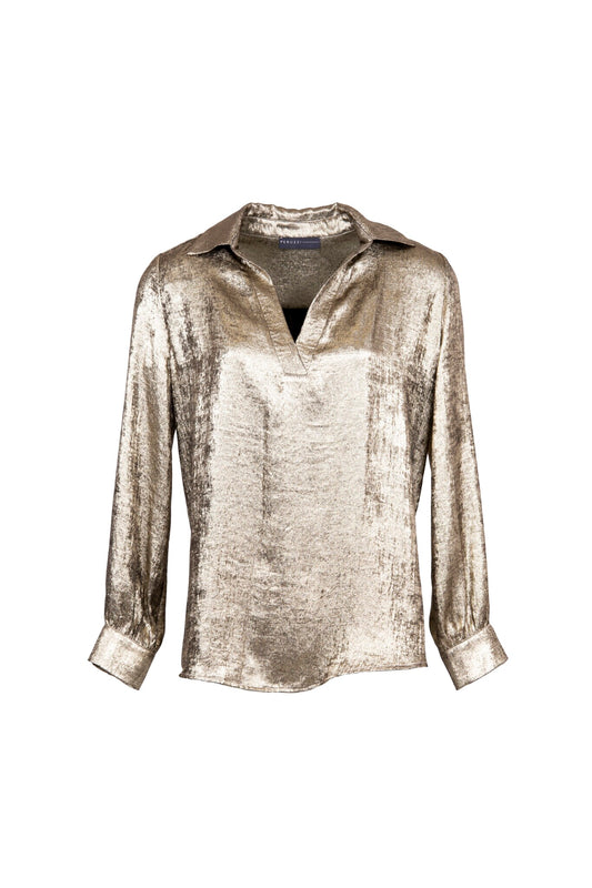 Peruzzi Gold Blouse