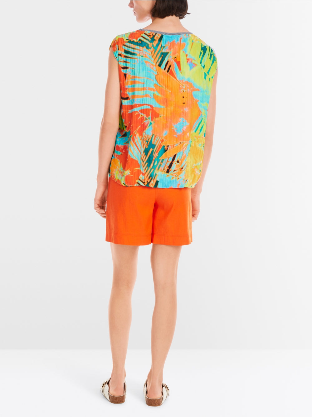 Marc Cain Sports Pleated Hawaiian Top