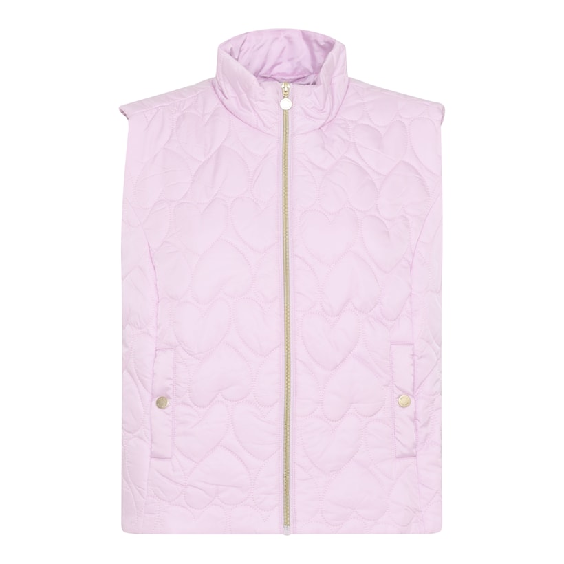 Micha Quilted Heart Vest
