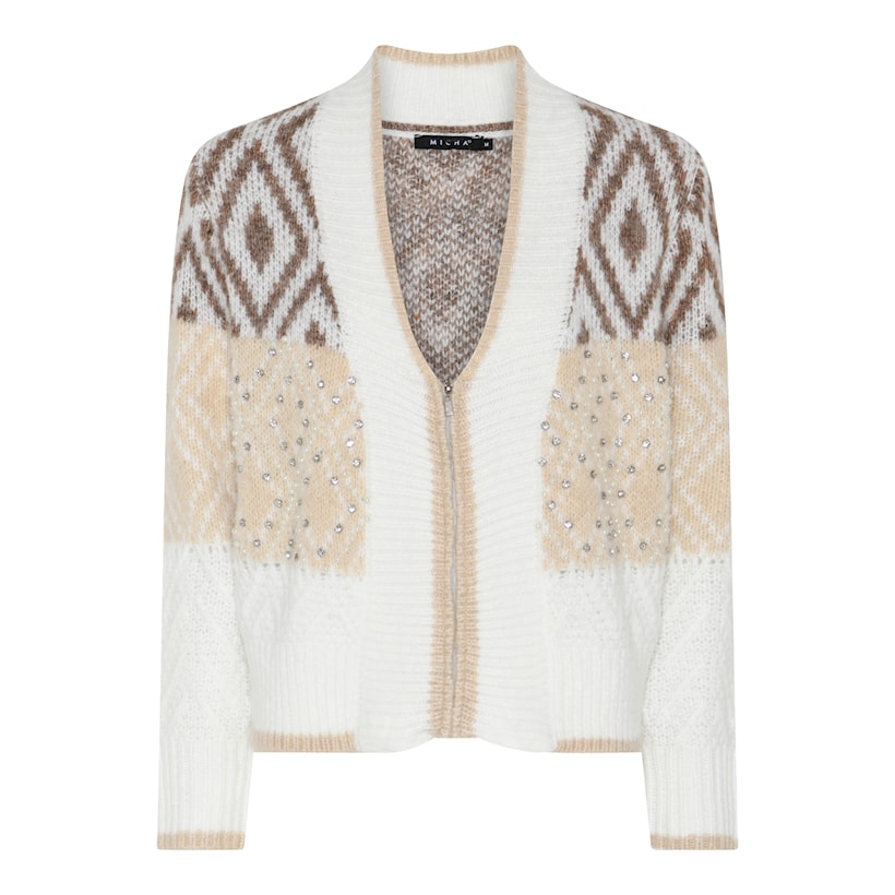 Micha Jacquard Cardigan