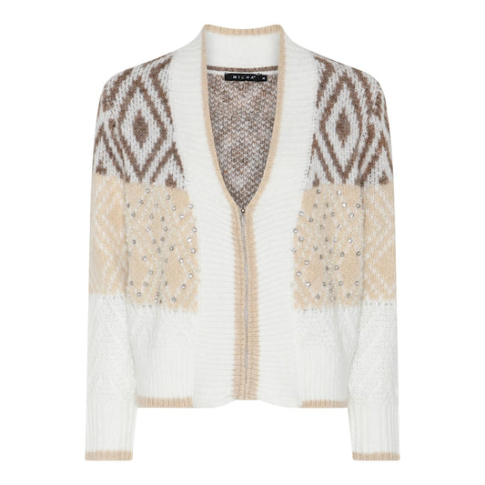 Micha Jacquard Cardigan