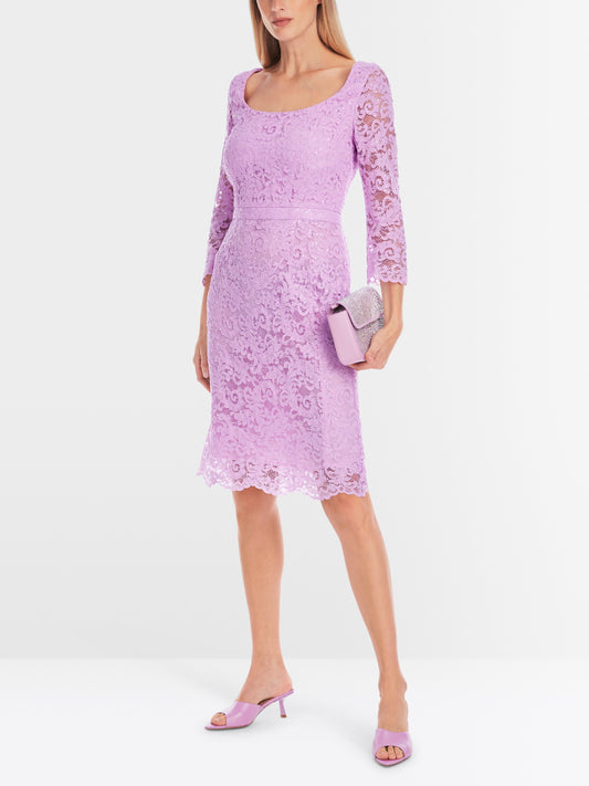 Marc Cain Fitted Lace Dress