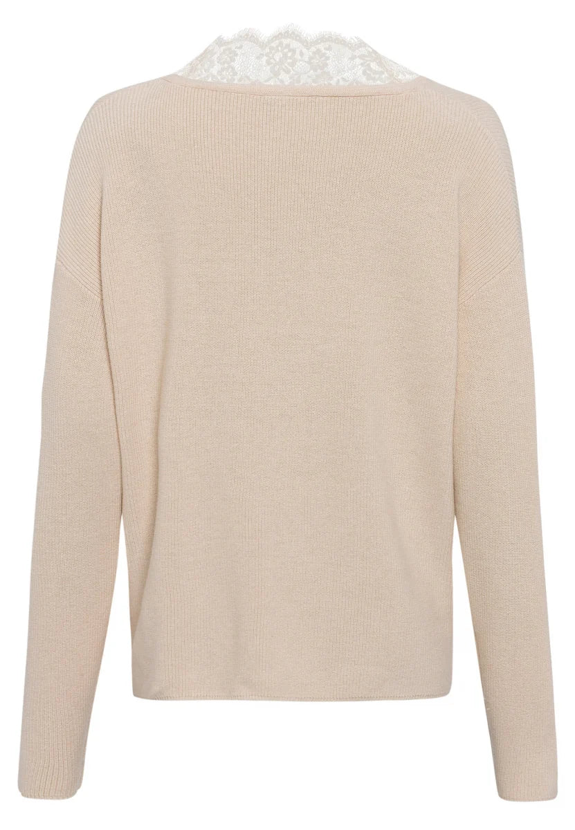 Marc Aurel Sweater with Lace