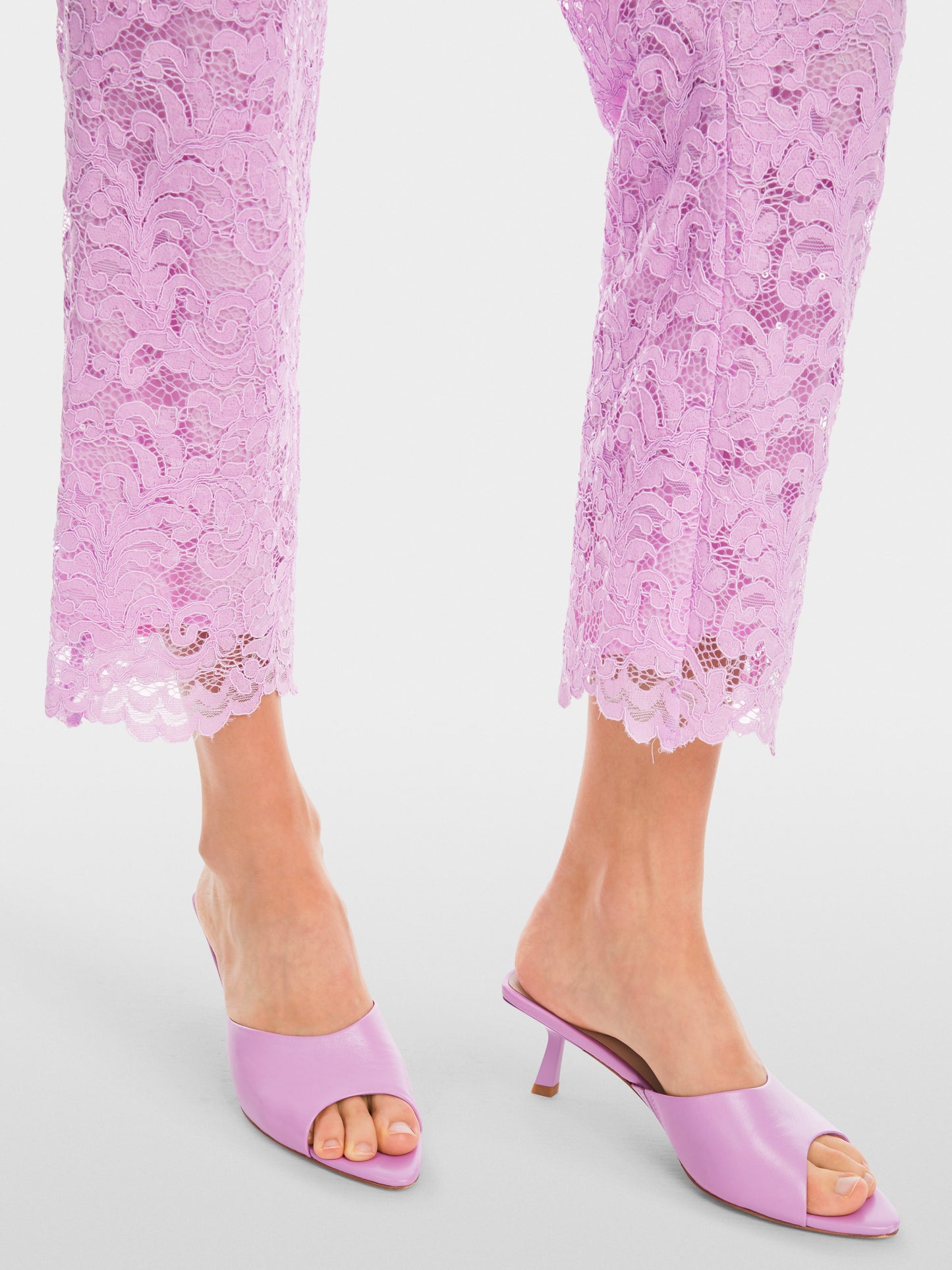 Marc Cain FRIA Cropped Lace Trousers