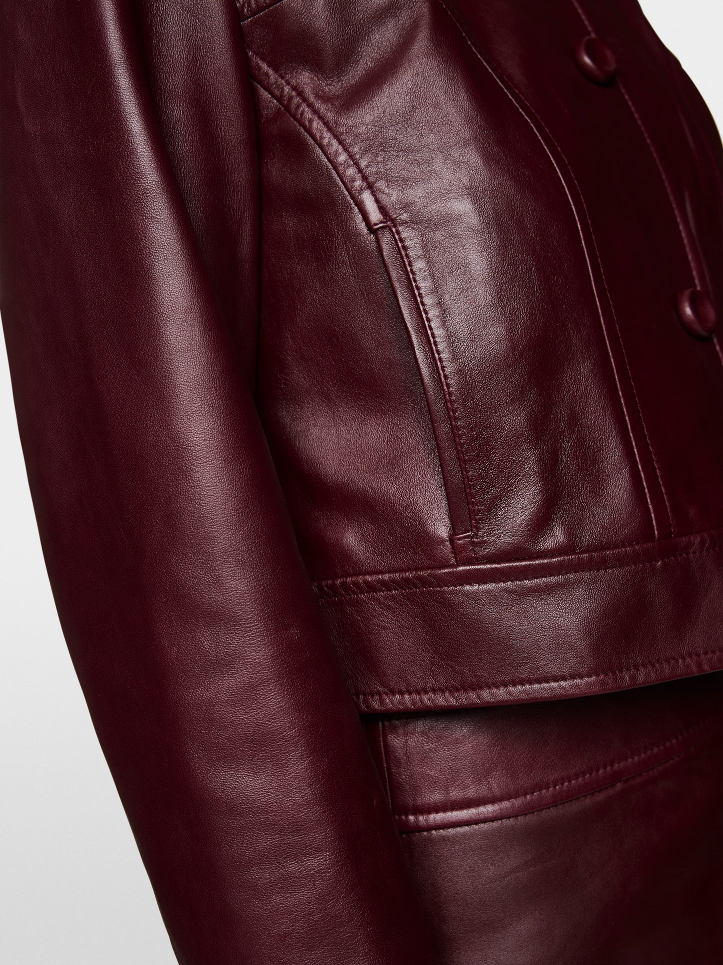 Marc Cain Leather Jacket