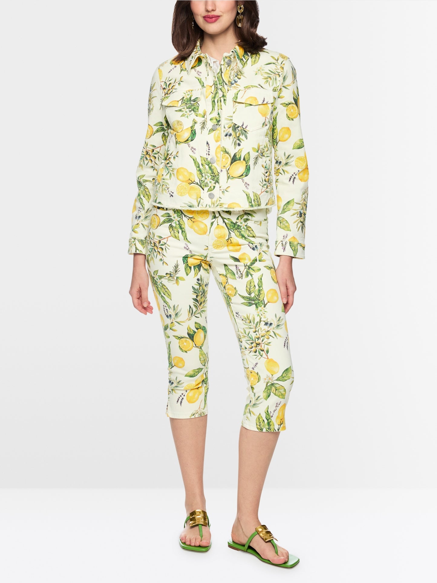 Marc Cain Lemon Denim Jacket