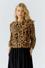 Oui Leo Print Sweater