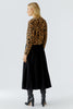Oui Leo Print Sweater
