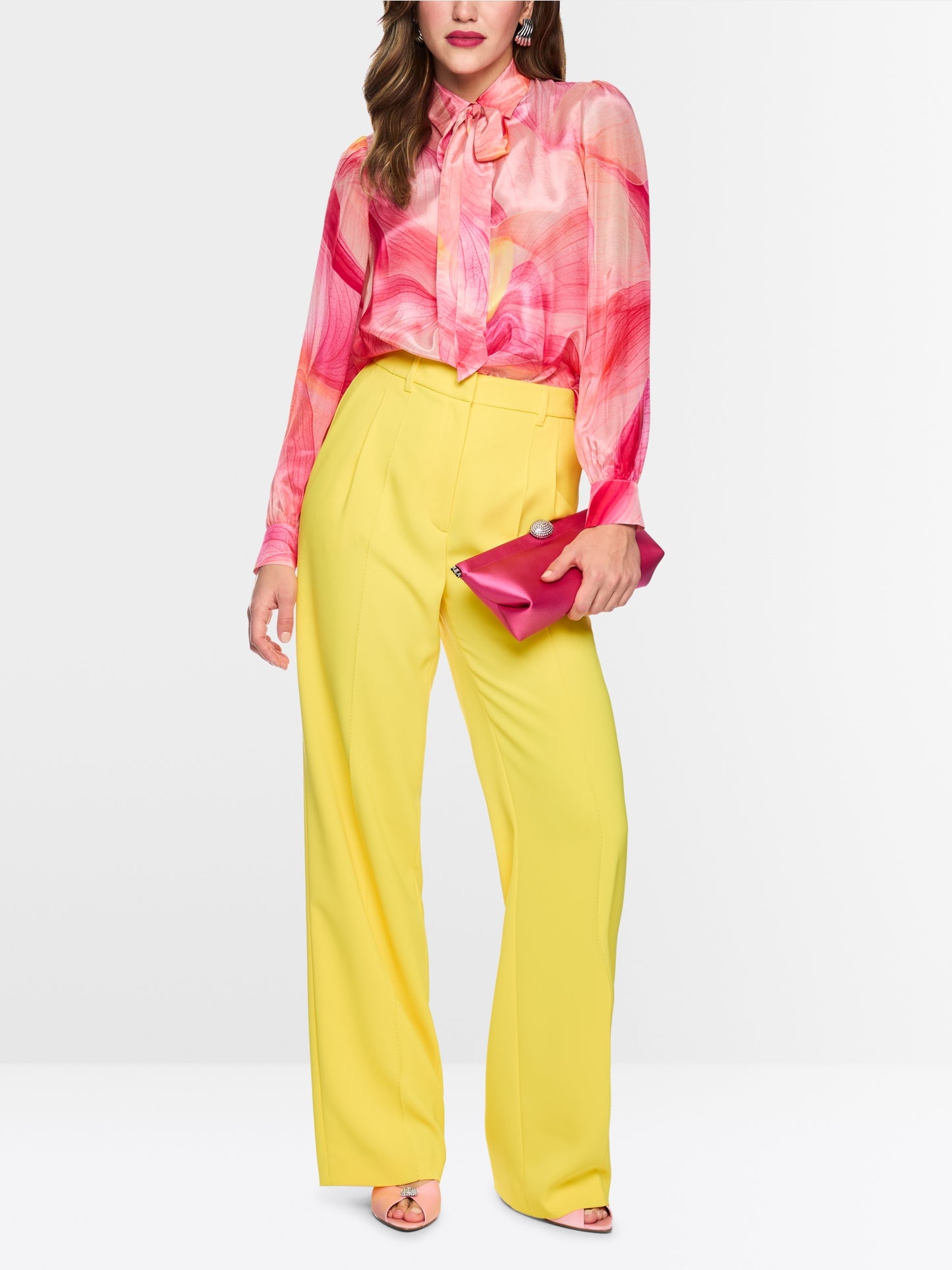 MC Calla Lily Print Blouse