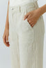 Oui Linen Crop Pant