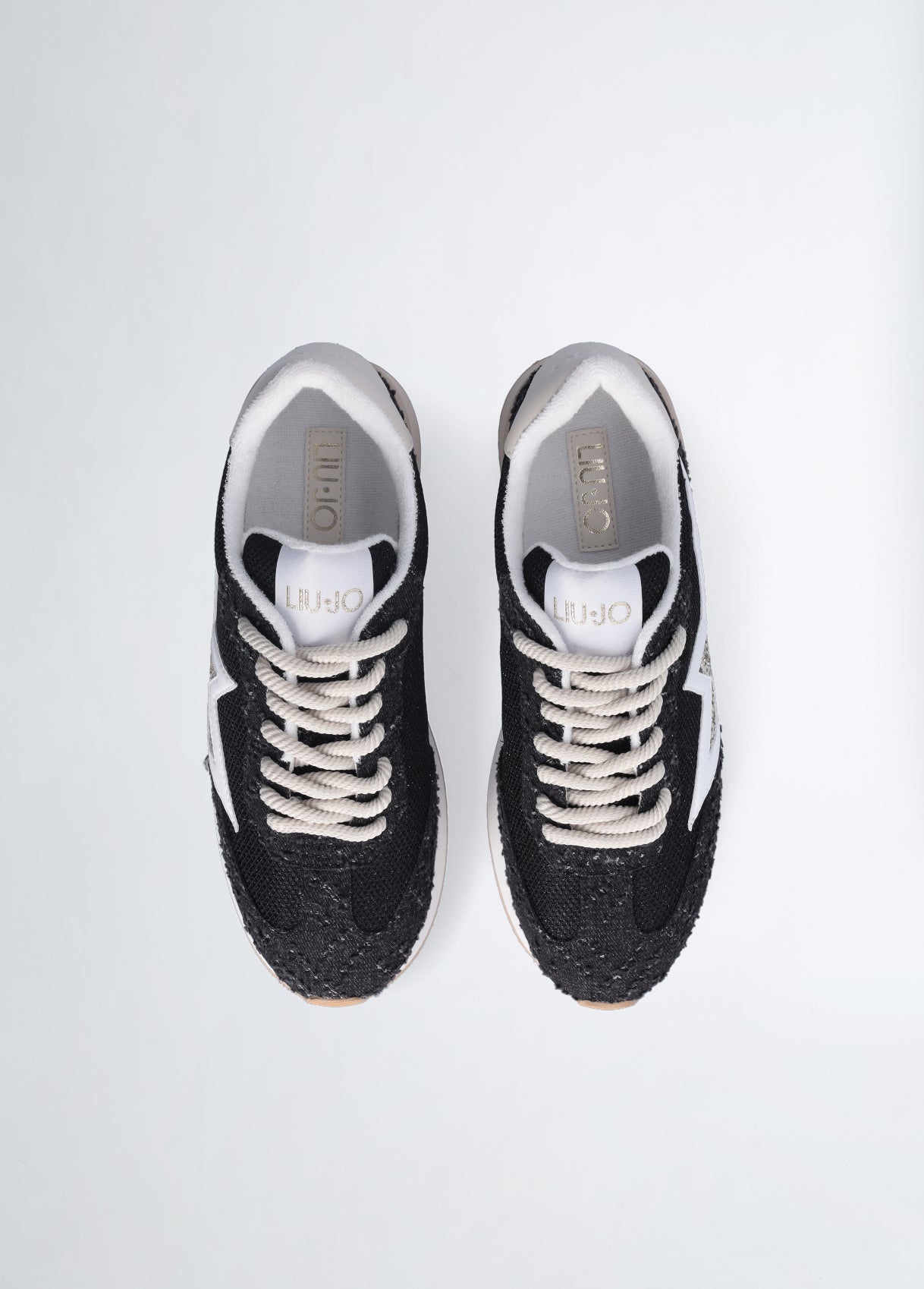 Liu Jo Denim Platform Sneakers