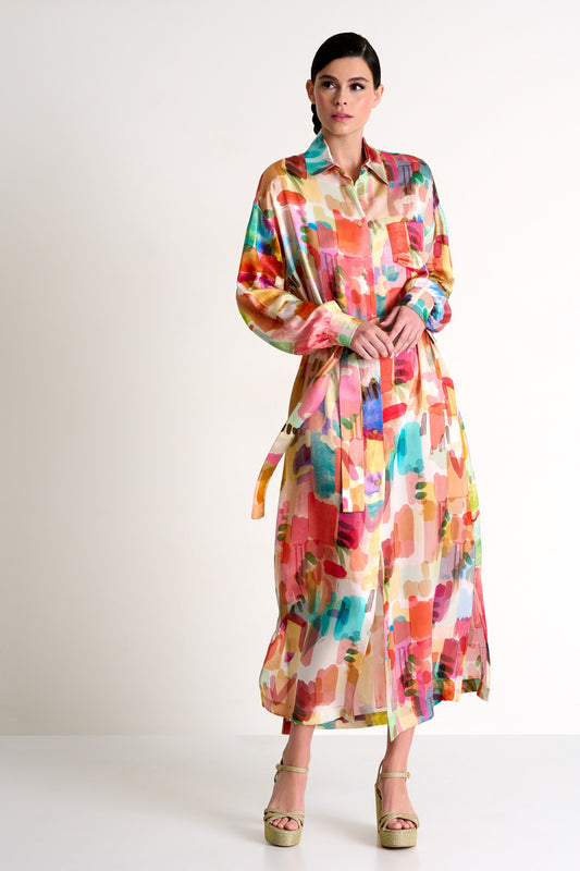 Shan Lola Maxi Shirt Dress