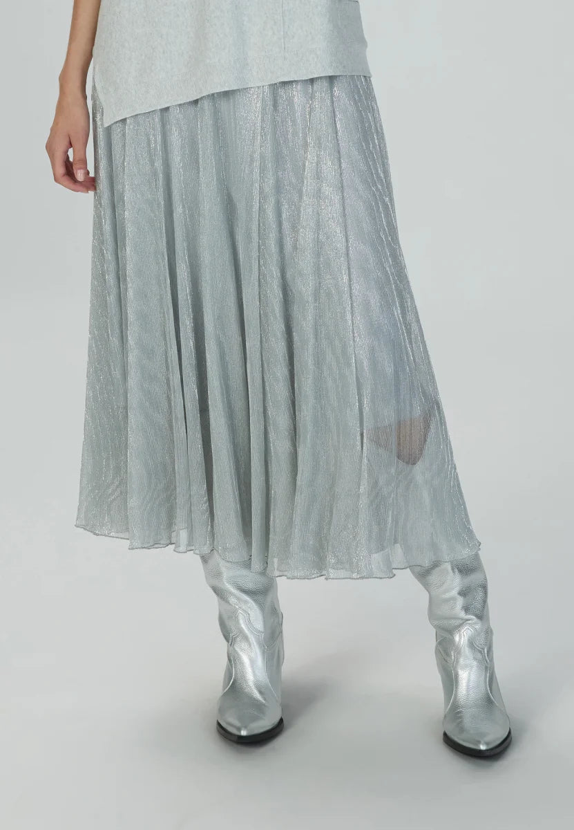 Marc Aurel Lurex Maxi Skirt