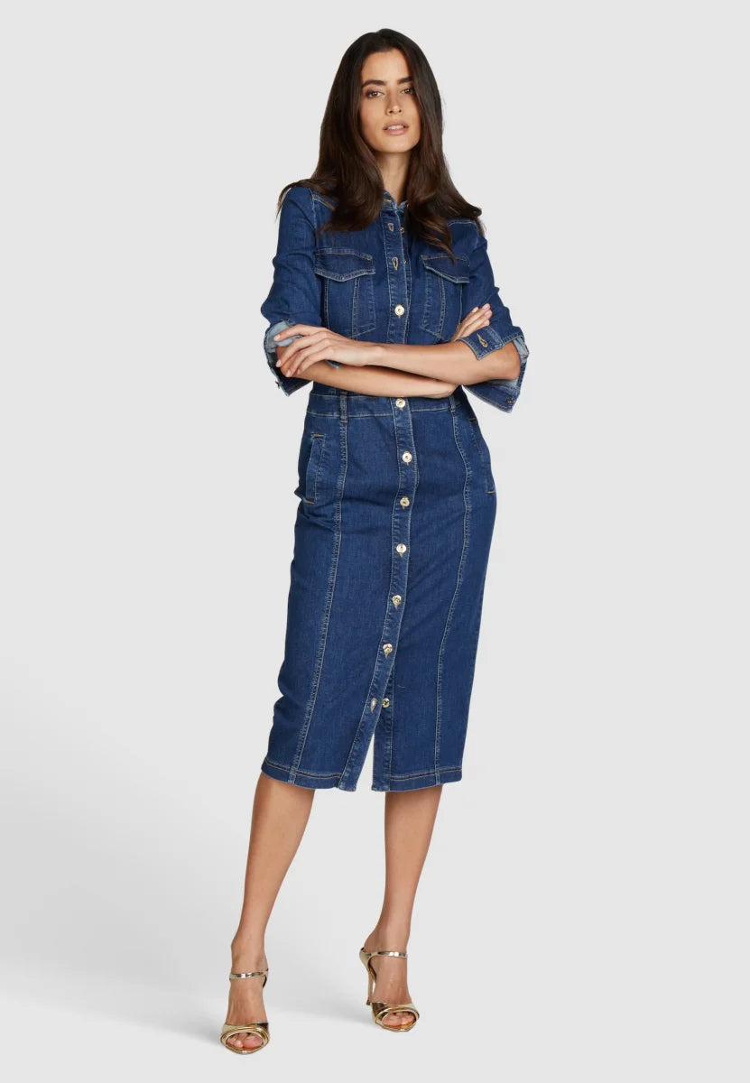 Marc Aurel Denim Dress – The One & Only Shoes, Clothing and Accessories