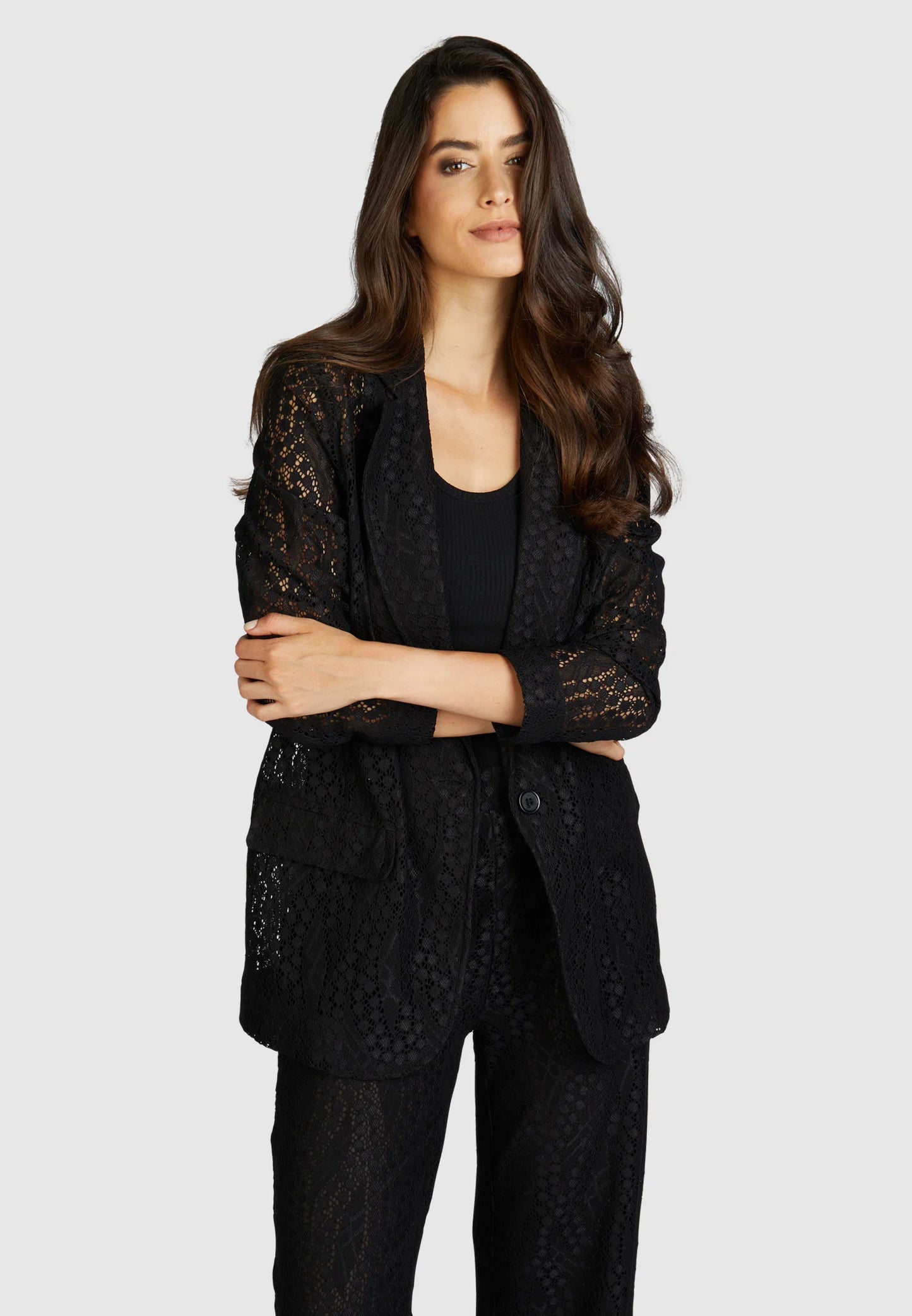 Marc Aurel Lace Blazer