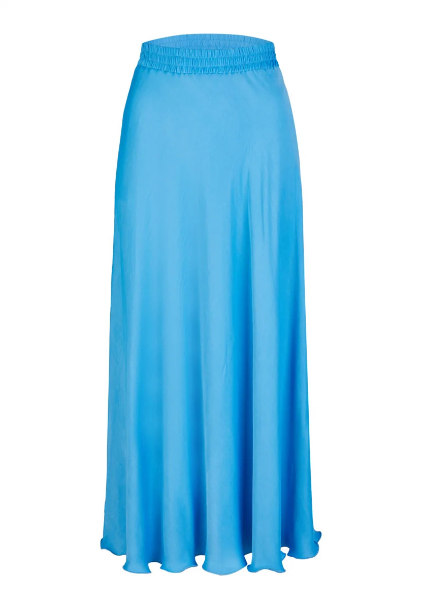 Marc Aurel Viscose Satin Maxi Skirt