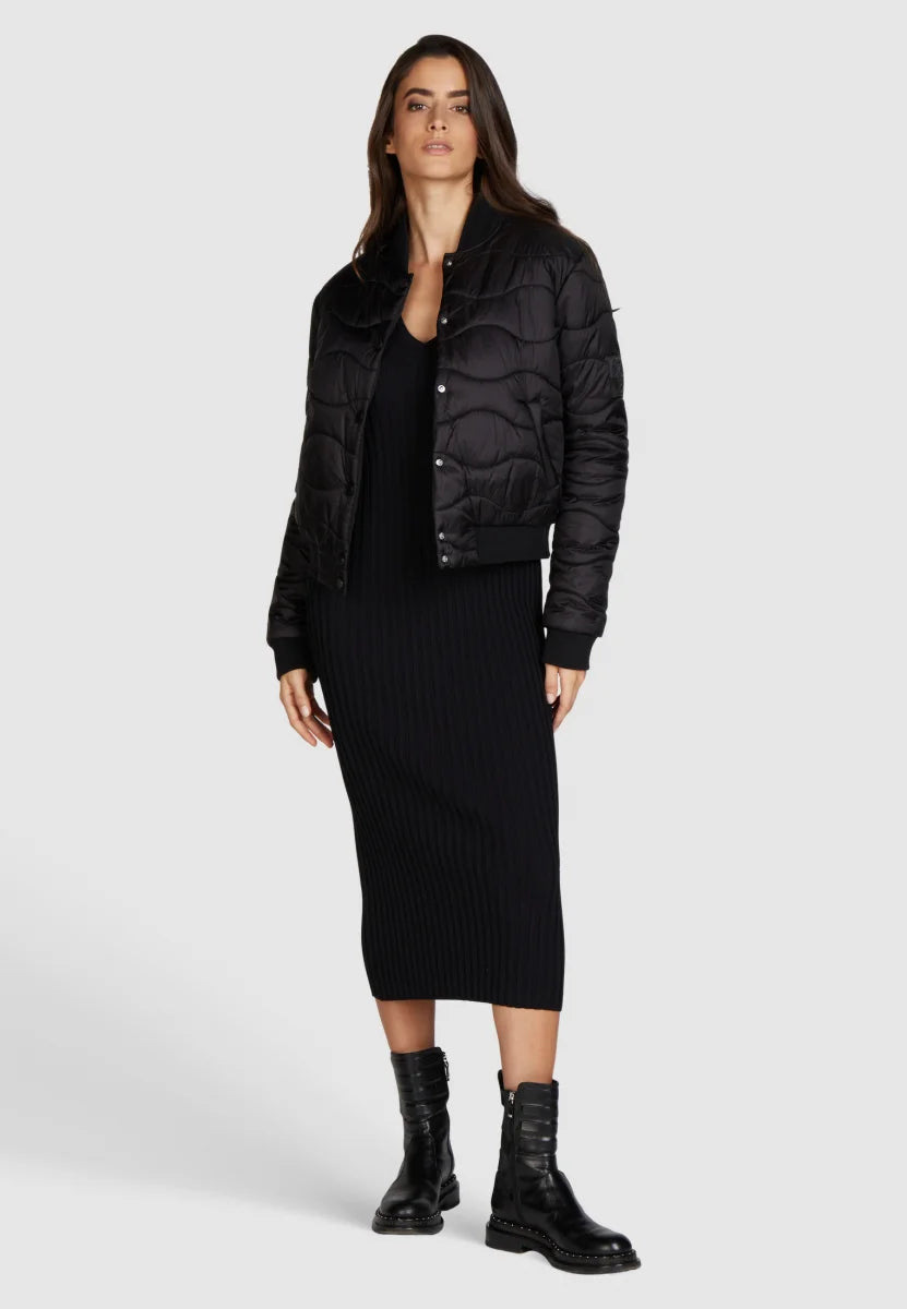Marc Aurel Short Quilted Bomber Jacket