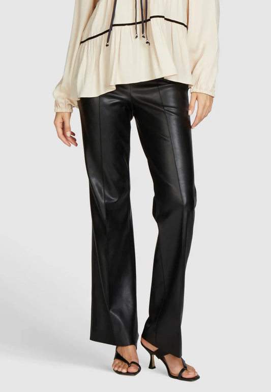 Marc Aurel Flare Vegan Leather Pant