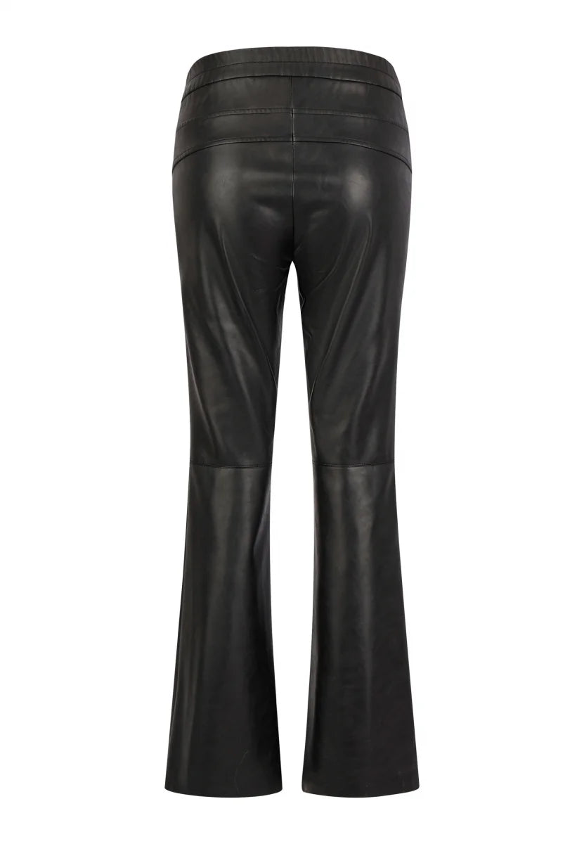 Marc Aurel Flare Vegan Leather Pant