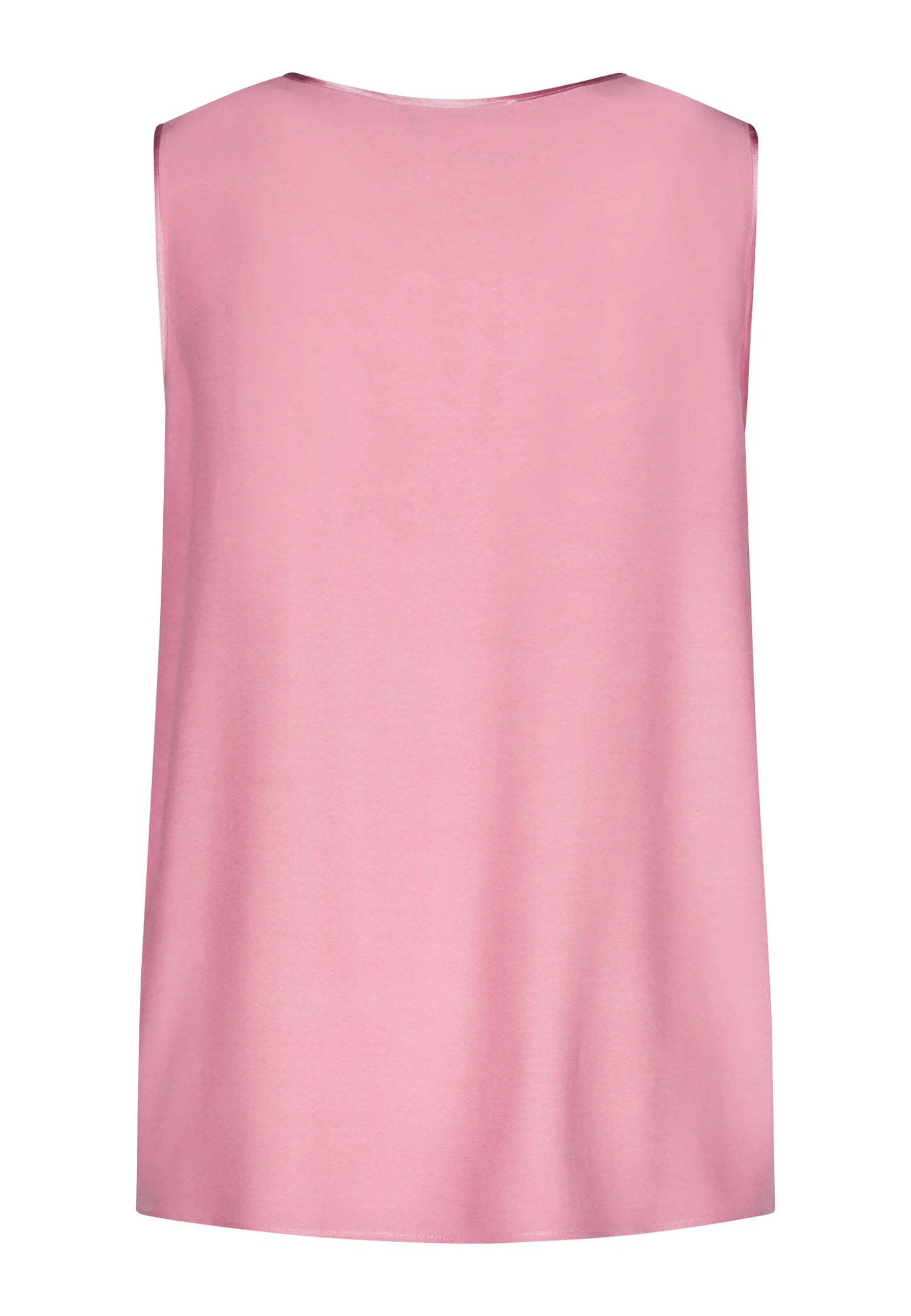 Marc Aurel V-Neck Top with Satin Trims