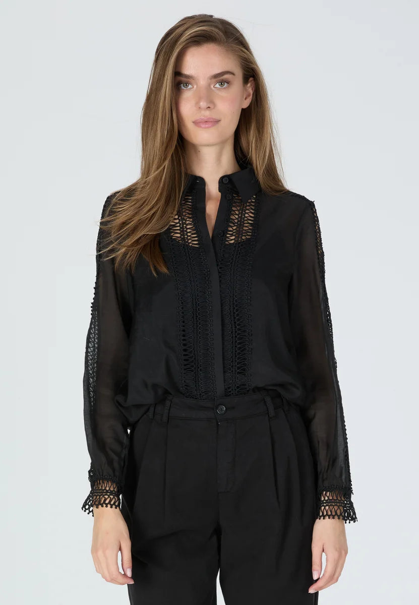 Marc Aurel Sheer Blouse