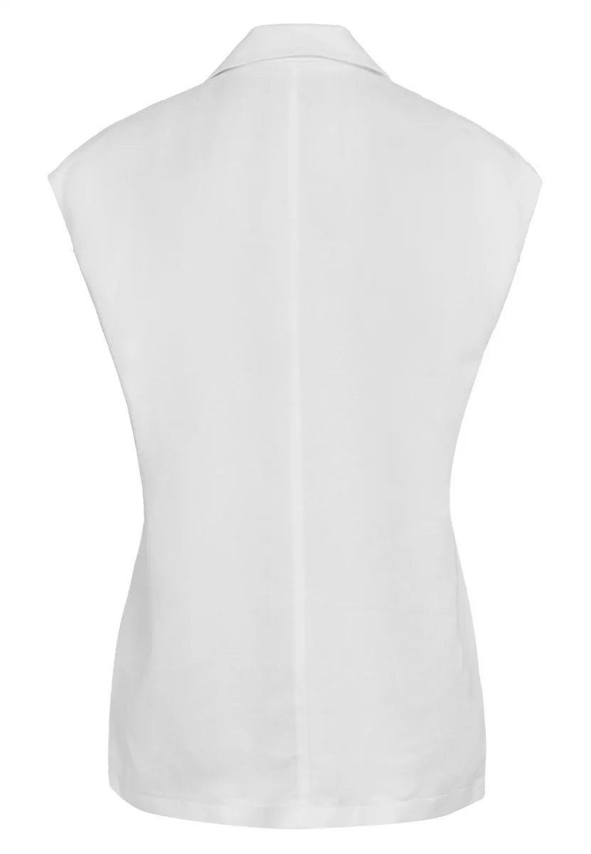 Marc Aurel Linen Vest Jacket