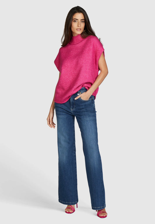 Marc Aurel Flared Distressed Jean