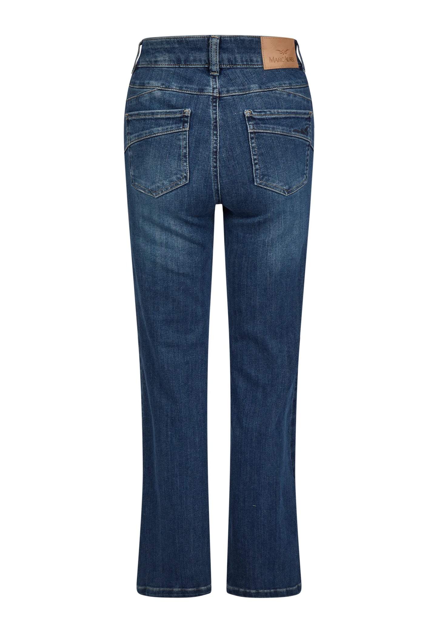 Marc Aurel Flared Distressed Jean