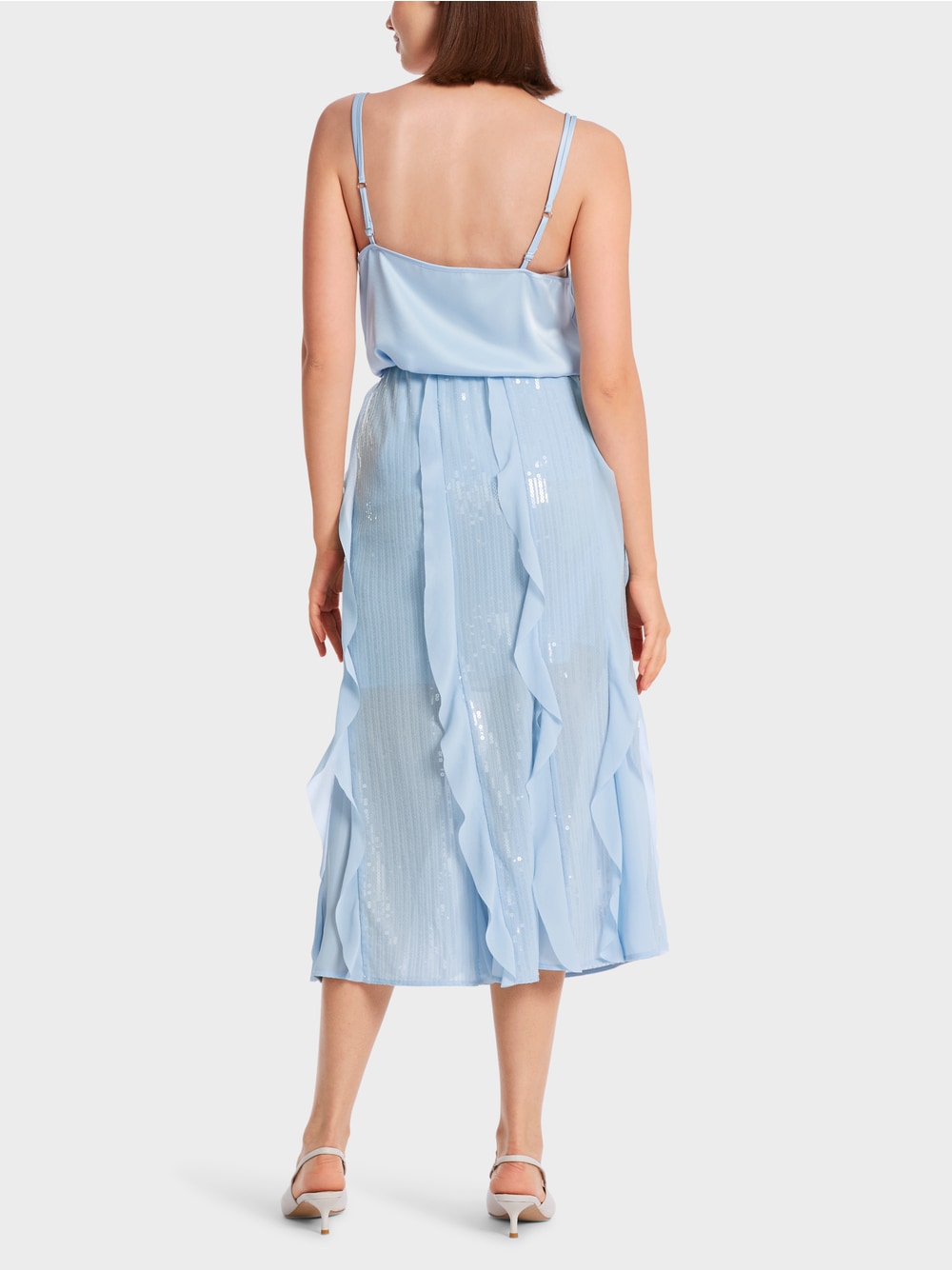 Marc Cain Sequin Skirt with Flounces